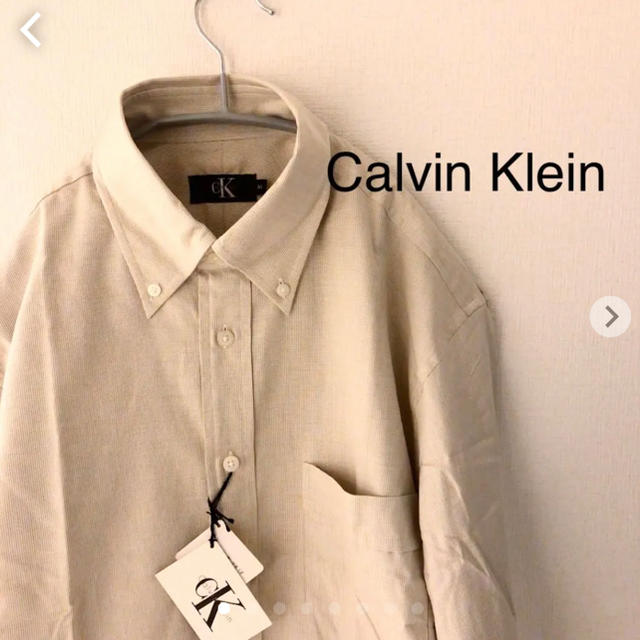 Calvin Klein(カルバンクライン)のCalvin Klein 新品タグ付き　未使用品　長袖シャツ　カルバンクライン  メンズのトップス(シャツ)の商品写真