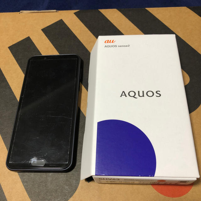 AQUOS(アクオス)のSHARP AQUOS SENSE2 スマホ/家電/カメラのスマートフォン/携帯電話(スマートフォン本体)の商品写真