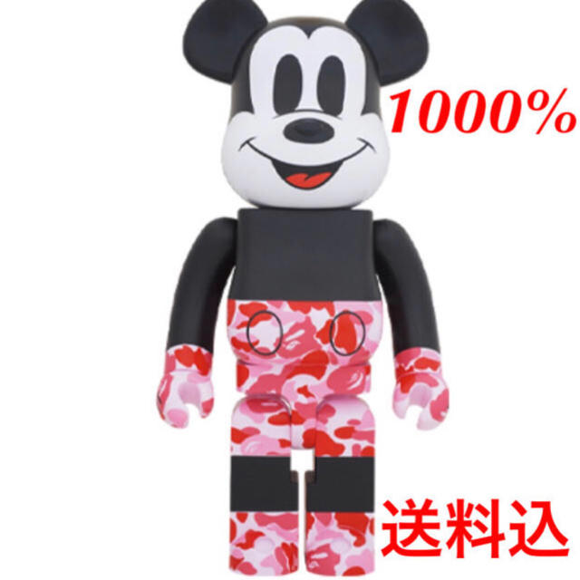 be@rbrick  bape x mickey 400% 100% 6体セット