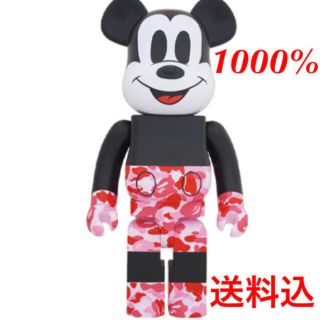 メディコムトイ(MEDICOM TOY)のBE@RBRICK BAPE MICKEY MOUSE 1000％(模型/プラモデル)