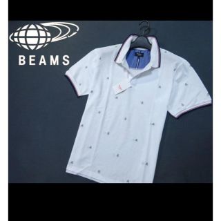 ビームス(BEAMS)のbeams 半袖　ポロシャツ（新品）(ポロシャツ)