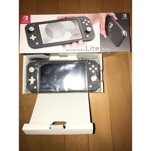中古美品】Nintendo Switch Lite グレー 本体 おまけ付きの+sodet.com.tn