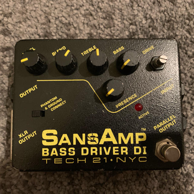 Tech21 sansamp bass driver DI サンズアンプ