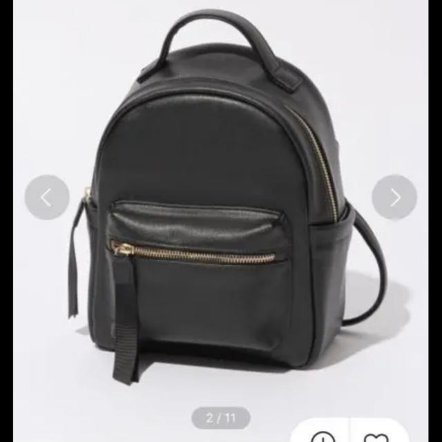 heather(ヘザー)のミニリュック レディースのバッグ(リュック/バックパック)の商品写真