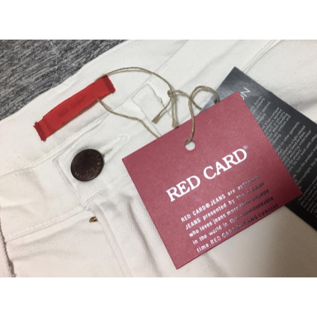 ♡未使用品 RED CARD パンツ スキニー ダメージ加工  大きいサイズ