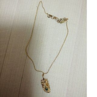 ケイタマルヤマ(KEITA MARUYAMA TOKYO PARIS)の緋さま専用：ケイタマルヤマ金色フェザーネックレス(小)、ピンおまとめ(ネックレス)