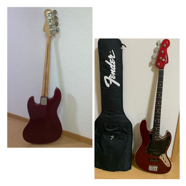 Fender(フェンダー)のフェンダージャパンベースAJB OCR+その他ベース用品 楽器のベース(エレキベース)の商品写真