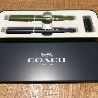 コーチ(COACH)のCOACH(万年筆・ボールペン　セット)(ペン/マーカー)