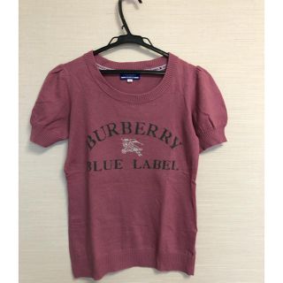 バーバリーブルーレーベル(BURBERRY BLUE LABEL)のBURBERRY BLUE LABEL バーバリー ブルーレーベル 半袖ニット(カットソー(半袖/袖なし))