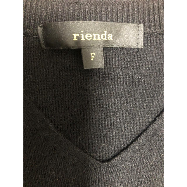 rienda(リエンダ)のニットワンピース レディースのワンピース(ロングワンピース/マキシワンピース)の商品写真