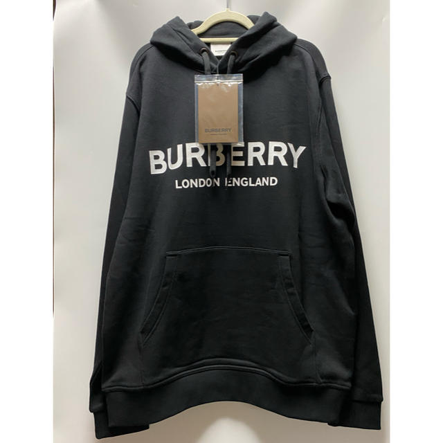 BURBERRY(バーバリー)の正規品　Burberry スウェット　ロゴパーカー　新品未使用 メンズのトップス(パーカー)の商品写真