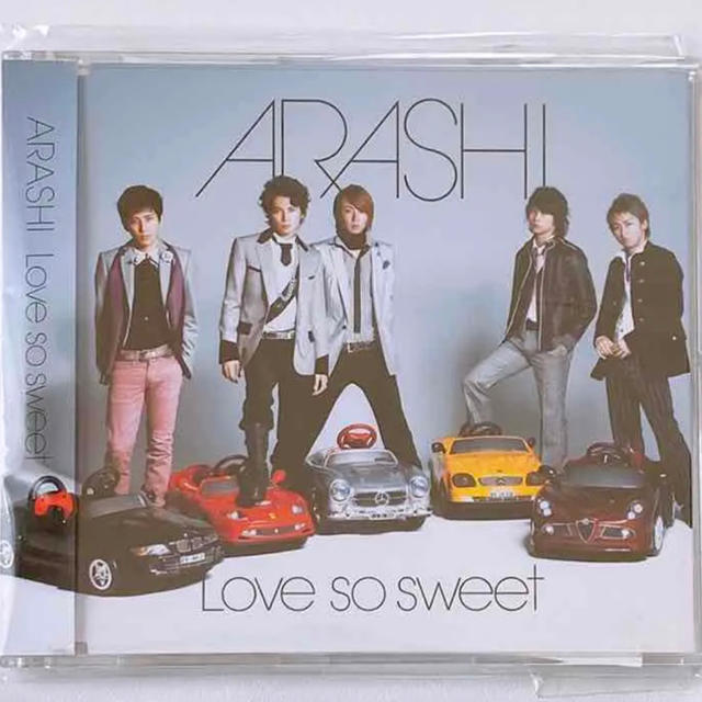 嵐(アラシ)の激レア！ 嵐 Love so sweet 初回限定盤 美品！ CD 松本潤 花男 エンタメ/ホビーのCD(ポップス/ロック(邦楽))の商品写真