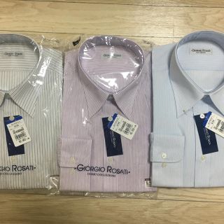 アオヤマ(青山)のオールシーズン用長袖ワイシャツレギュラーカラーGIORGIO ROSATI(シャツ/ブラウス(長袖/七分))