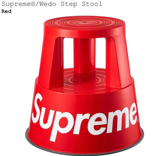 シュプリーム(Supreme)のシュプリーム Supreme Wedo Step Stool Red 赤(スツール)