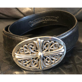 クロムハーツ(Chrome Hearts)の【32インチ】オールド クロムハーツ オーバルクロス ベルト(ベルト)