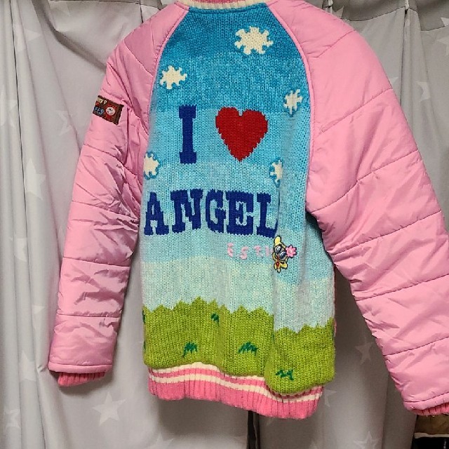angelblue ニットジャケット　3Dスマイリー　y2k
