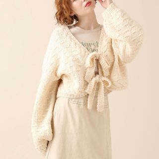 デイシー(deicy)のdeicy mecouture ハンド2wayニット 新品未使用タグ付き(ニット/セーター)