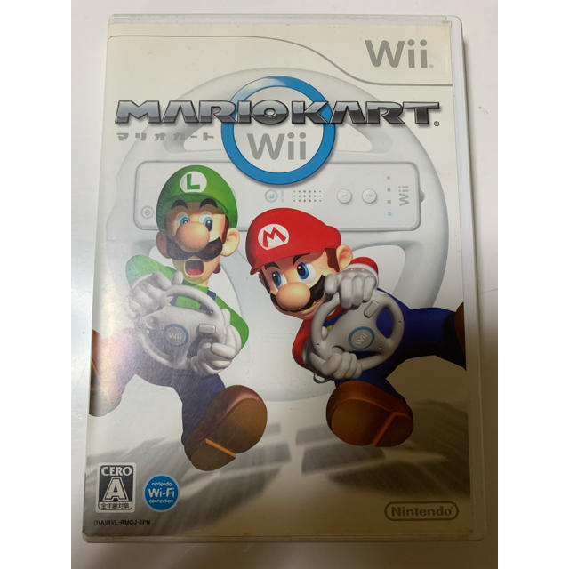 Wii(ウィー)のマリオカートWii エンタメ/ホビーのゲームソフト/ゲーム機本体(家庭用ゲームソフト)の商品写真