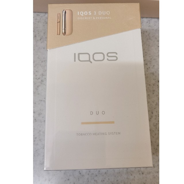 iqos3 duo ゴールド　製品登録なし　新品未開封　本体