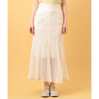 デイシー(deicy)のdeicy mecouture フローラエンブロイダリースカート　新品未使用(ロングスカート)