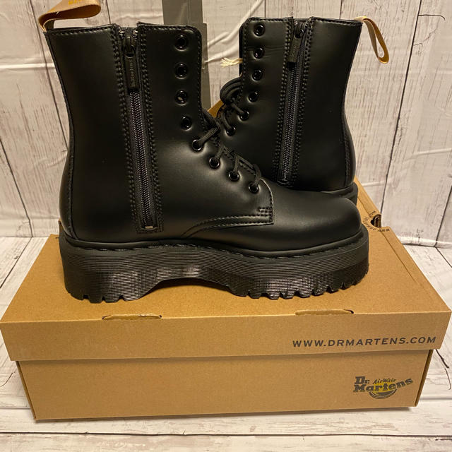 Dr.Martens - 新品 ドクターマーチン 8ホール ブーツ jadon mono UK8の
