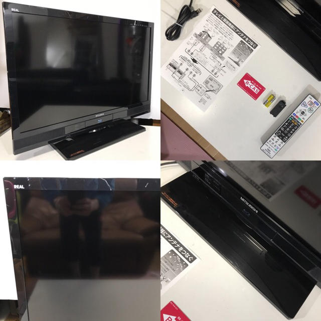 三菱 - 【Blu-ray HDD 録画内蔵】32型 三菱 REAL 液晶テレビ リアルの
