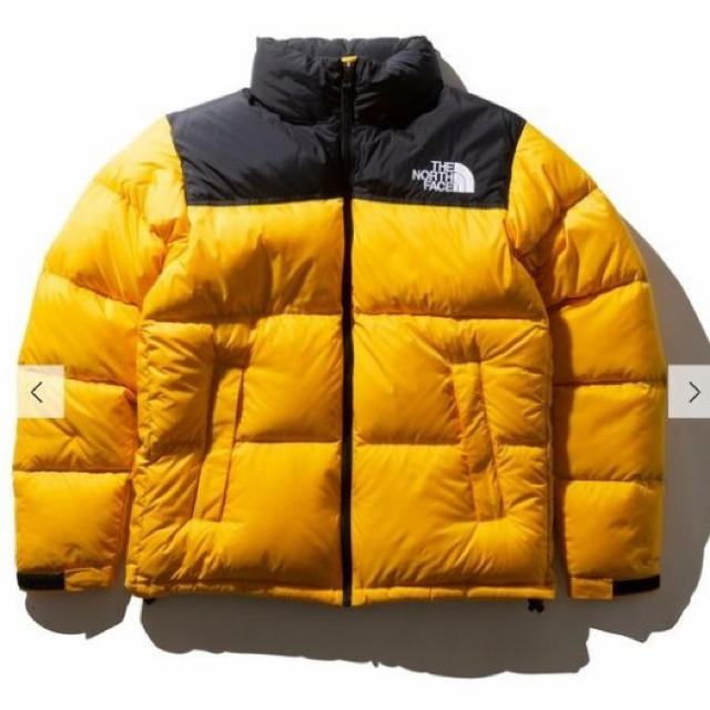 THE NORTH FACE NUPTSE JACKET TNFイエロー