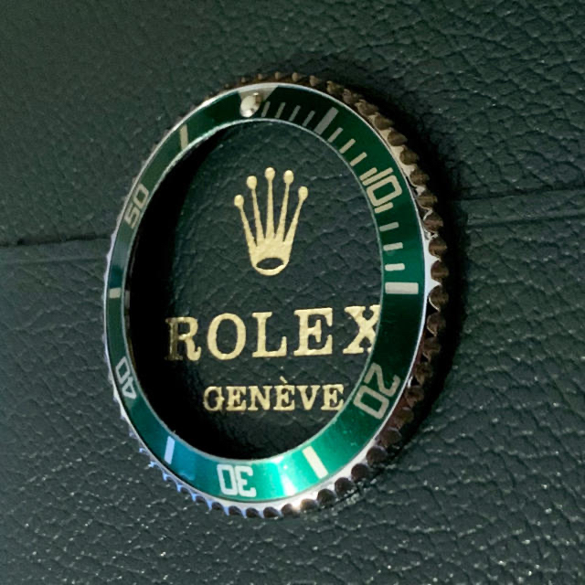 【最終値下げ】【美品】ROLEX ロレックス 緑サブマリーナー交換用ベゼル