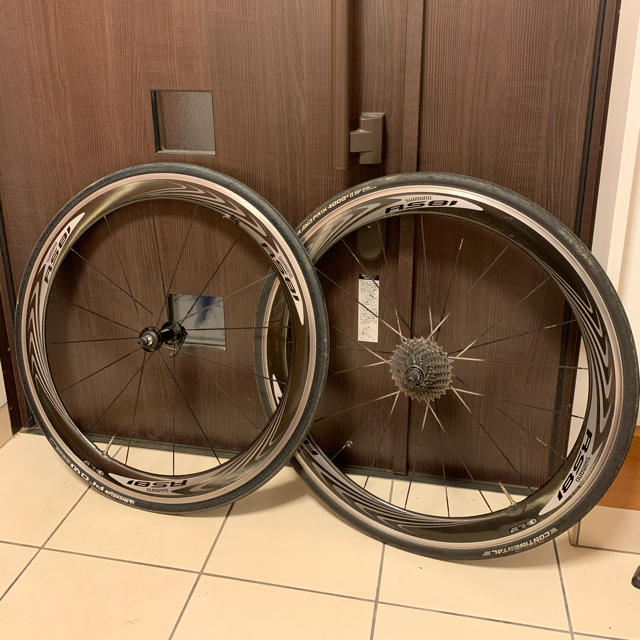 SHIMANO(シマノ)のシマノ ホイール SHIMANO wh-rs81 c50 スポーツ/アウトドアの自転車(その他)の商品写真