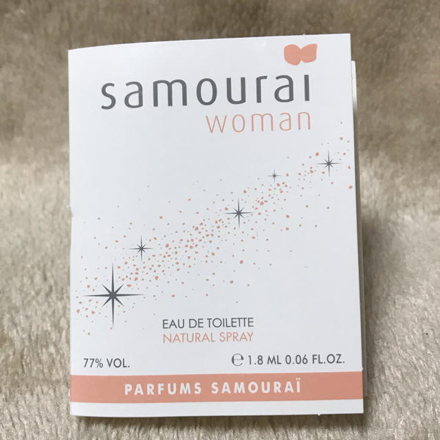 SAMOURAI(サムライ)のサムライウーマン  オーデトワレ 1.8ml コスメ/美容の香水(香水(女性用))の商品写真