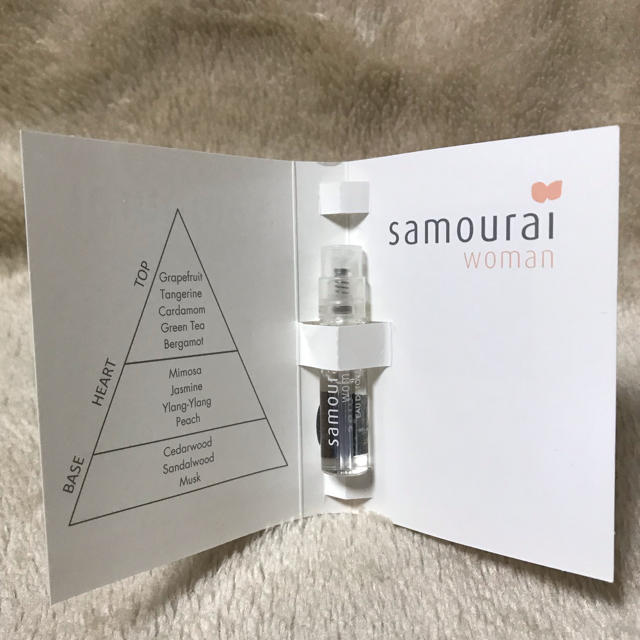 SAMOURAI(サムライ)のサムライウーマン  オーデトワレ 1.8ml コスメ/美容の香水(香水(女性用))の商品写真