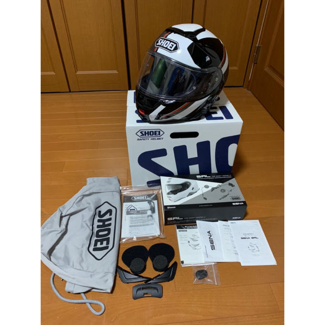 SHOEI NEOTEC II  Mサイズ＋SENA SRL