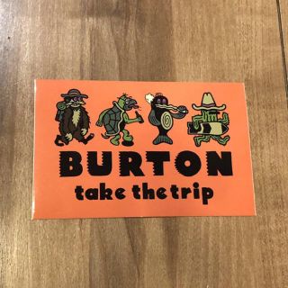 バートン(BURTON)のBURTON バートン　ステッカー　三枚在庫あり(その他)