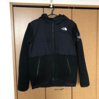 ザノースフェイス(THE NORTH FACE)のノースフェイス フリースジャケット パーカー S 美品 ブラック(パーカー)