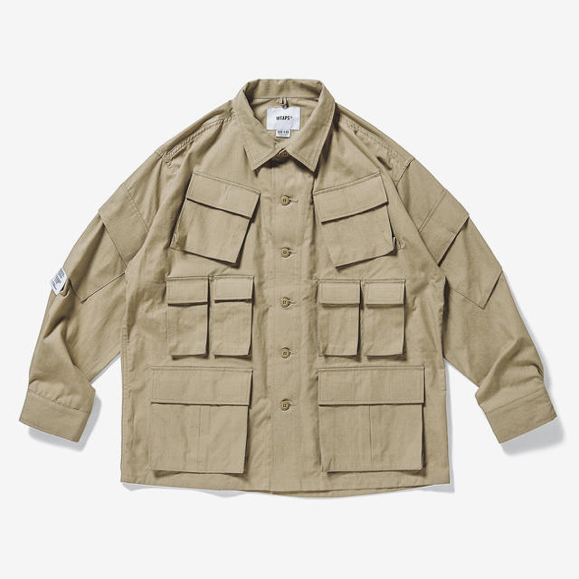 WTAPS 20AW MODULAR /LS BEIGE Mサイズ モジュラー - ミリタリージャケット