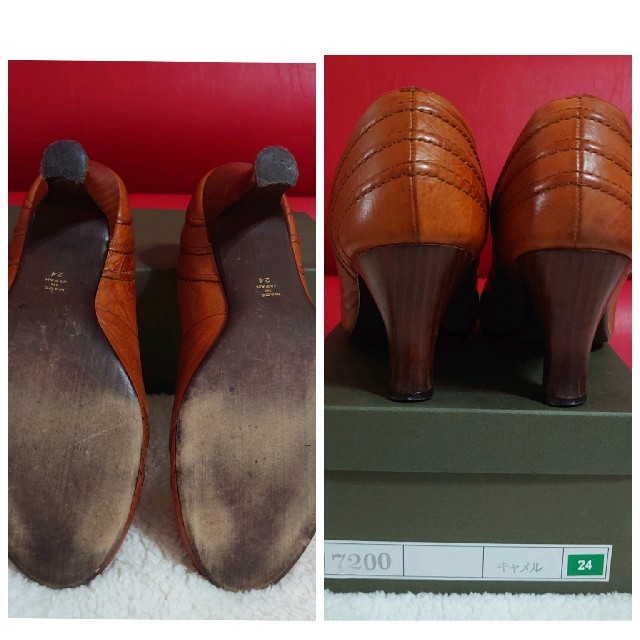 atelier brugge(アトリエブルージュ)のatelier bruggeアトリエブルージュパンプス 24cm レディースの靴/シューズ(ハイヒール/パンプス)の商品写真