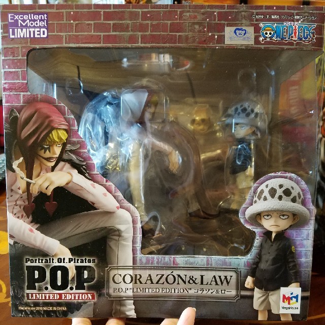 MegaHouse - ワンピース P.O.P LIMITED EDITION コラソン&ロー POPの