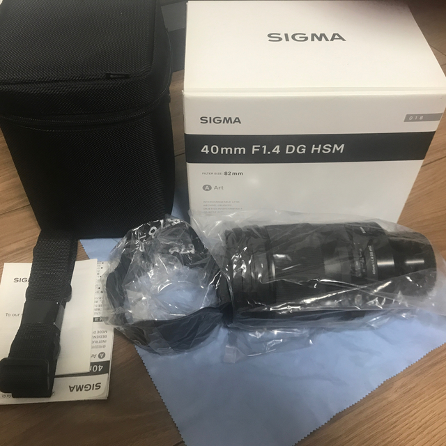 SIGMA(シグマ)のSIGMA 40㎜ F1.4 DG HSM Eマウント用 スマホ/家電/カメラのカメラ(レンズ(単焦点))の商品写真