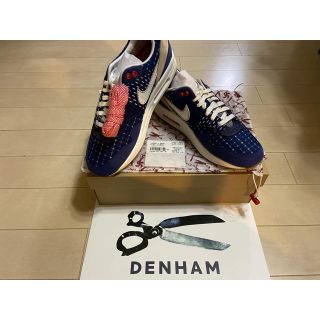 デンハム(DENHAM)のDENHAM × NIKE AIR MAX 1  26.5cm 完全正規品(スニーカー)