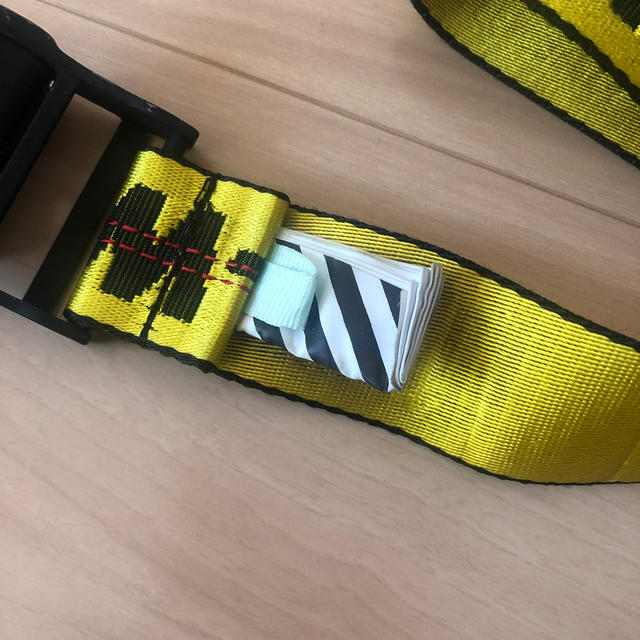 off-white Classic industrial belt