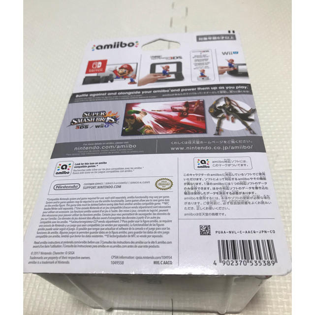 任天堂(ニンテンドウ)のアミーボ　amiibo ベヨネッタ　新品 エンタメ/ホビーのフィギュア(ゲームキャラクター)の商品写真