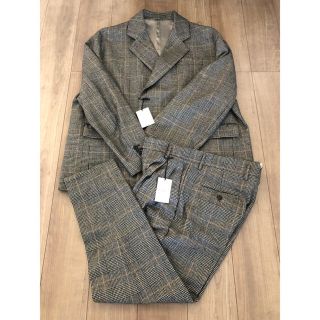 サンシー(SUNSEA)のstein double breasted jacket セットアップ(テーラードジャケット)