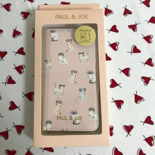 ポールアンドジョー(PAUL & JOE)のPaul & JOEスマホケース iPhoneX/Xs対応(iPhoneケース)