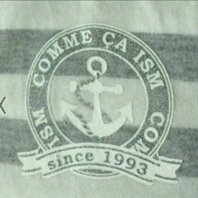 COMME CA ISM(コムサイズム)のコムサ　半袖ロンパース80cm キッズ/ベビー/マタニティのベビー服(~85cm)(ロンパース)の商品写真