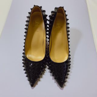 クリスチャンルブタン(Christian Louboutin)のハイヒール黒　24cm(ハイヒール/パンプス)