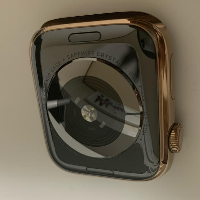 AppleWatch4 44mm ステンレス　ゴールド　アップルケアあり