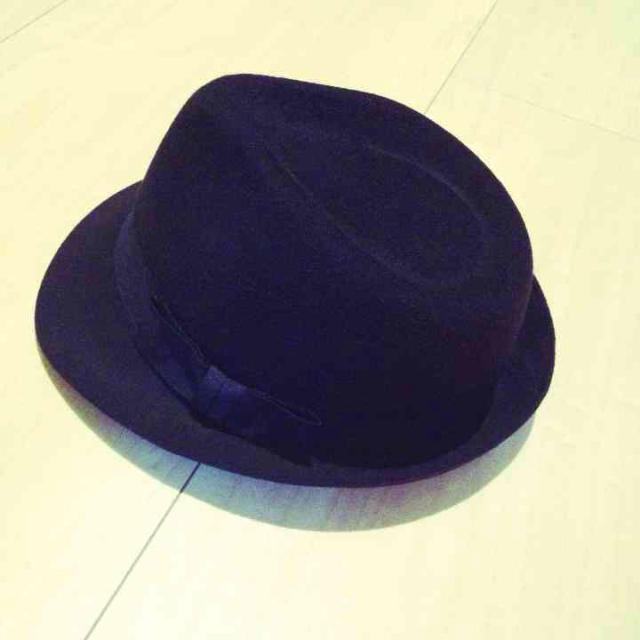 GU(ジーユー)のGU ▽ ブラック ハット レディースの帽子(ハット)の商品写真