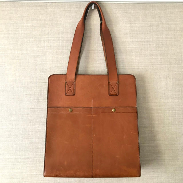 【値下げ中】Paul Smith レザー トートバッグ キャメル