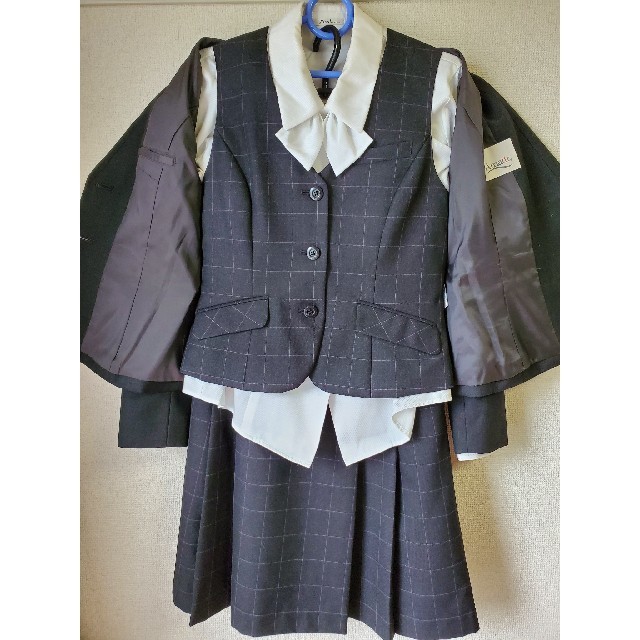 事務服 制服 フルセット レディースのフォーマル/ドレス(スーツ)の商品写真