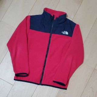 ザノースフェイス(THE NORTH FACE)の☆ノースフェイス☆  140 マウンテンバーサマイクロジャケット　ローズレッド(ジャケット/上着)